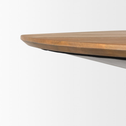 Mercana - Mitchell Dining Table in Black, Solid Wood