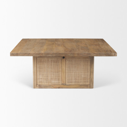 Mercana Grier Coffee Table - Light Brown