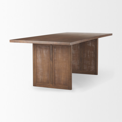Mercana Grier Dining Table - Brown