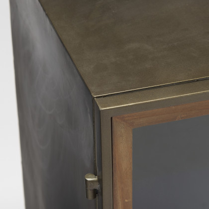 Mercana - Pandora Accent Cabinet in Brown, Iron
