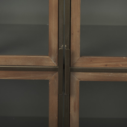 Mercana - Pandora Accent Cabinet in Brown, Iron