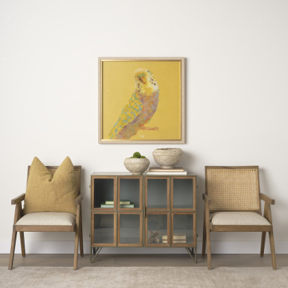 Mercana - Pandora Accent Cabinet in Brown, Iron