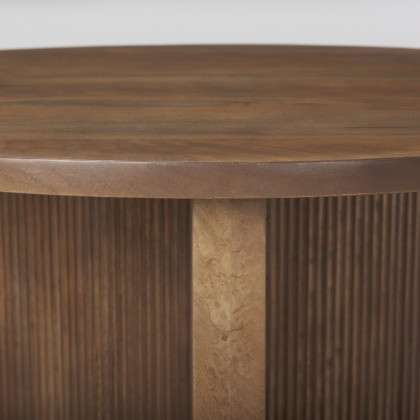 Mercana Enzo Accent Table - Brown, Wood