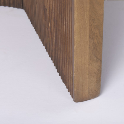 Mercana Enzo Accent Table - Brown, Wood