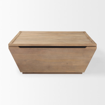 Mercana - Wyatt Coffee Table in Brown, Solid Wood