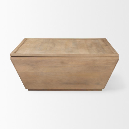 Mercana - Wyatt Coffee Table in Brown, Solid Wood