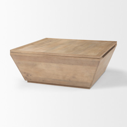 Mercana - Wyatt Coffee Table in Brown, Solid Wood