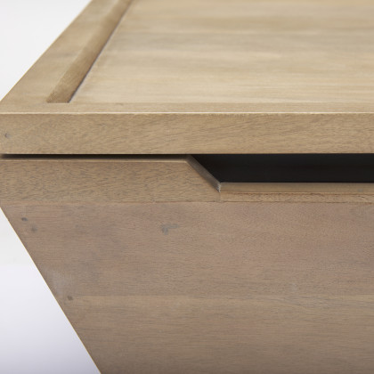 Mercana - Wyatt Coffee Table in Brown, Solid Wood