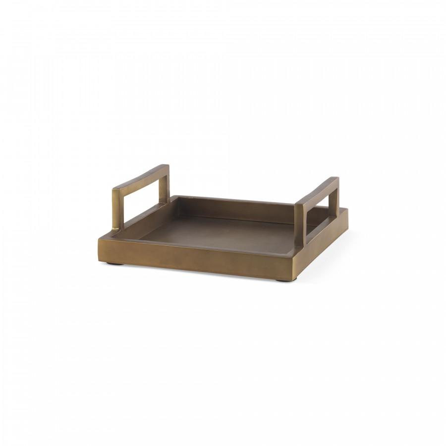Mercana Shay Aluminium Tray - Bronze, Small