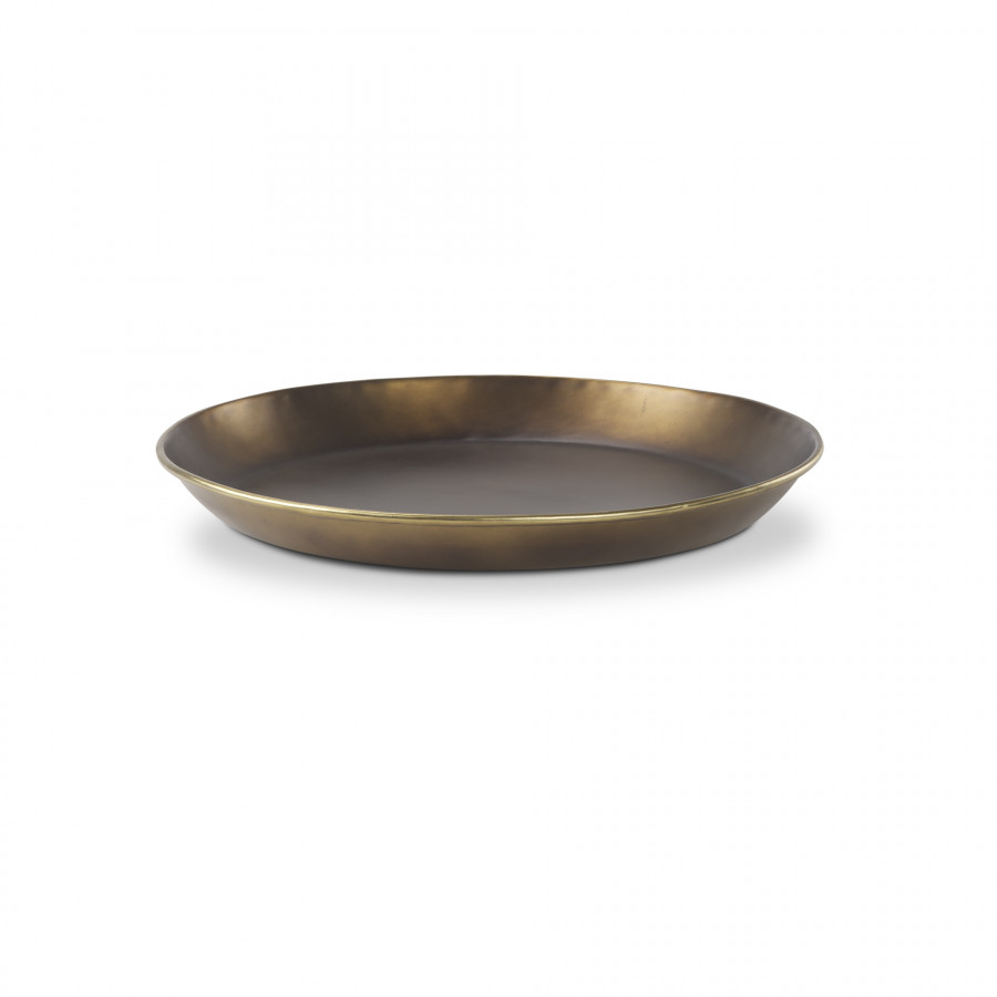 Mercana Eagan Tray - Gold, L20"