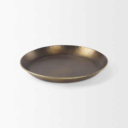 Mercana Eagan Tray - Gold, L20"
