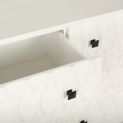 Mercana Savannah Sideboard - White/Gray, Manufactured Wood