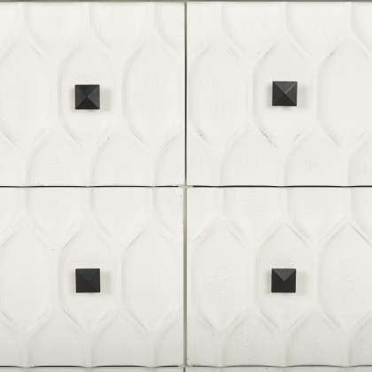 Mercana Savannah Sideboard - White/Gray, Manufactured Wood