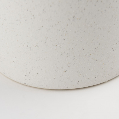 Mercana Burton Small Ceramic Jug Vase - White