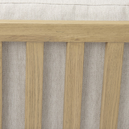 Mercana Raeleigh Upholstered Accent Chair - Cream, Fabric