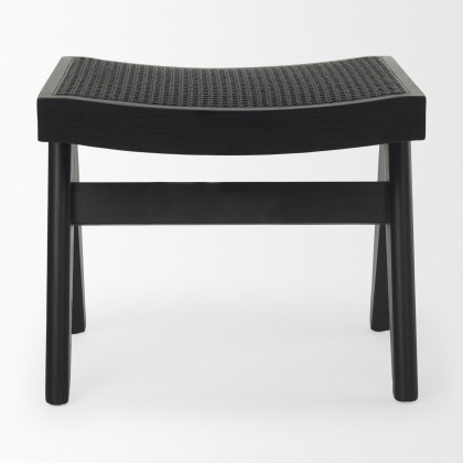 Mercana Arvin Stool - Black, Wood