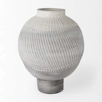 Mercana Blume Medium Vase - Gray, Ceramic