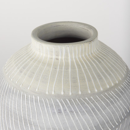 Mercana Blume Medium Vase - Gray, Ceramic
