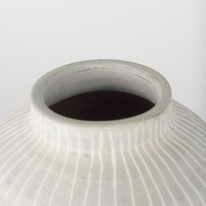 Mercana Blume Medium Vase - Gray, Ceramic