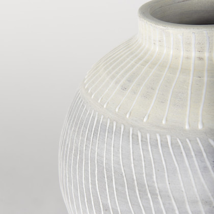 Mercana Blume Medium Vase - Gray, Ceramic
