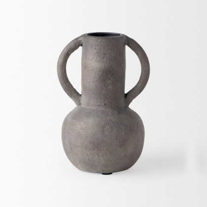 Mercana Armani Large Vase - Brown/Gray, Ceramic