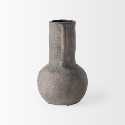 Mercana Armani Large Vase - Brown/Gray, Ceramic