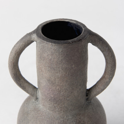 Mercana Armani Large Vase - Brown/Gray, Ceramic