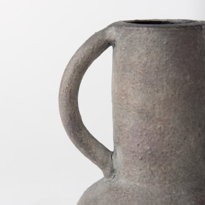 Mercana Armani Large Vase - Brown/Gray, Ceramic
