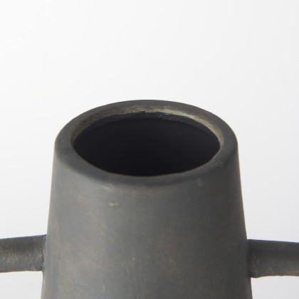 Mercana Kilian Vase - Matte Brown, H17"