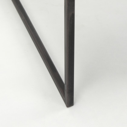 Mercana Ronin Square Accent Table - Brown, Wood