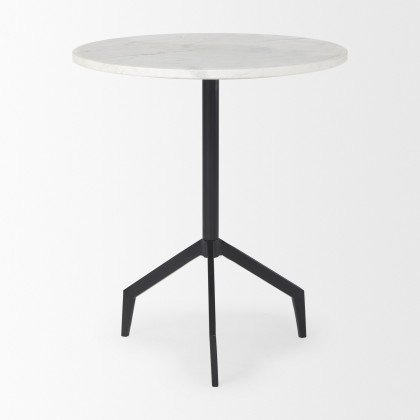 Mercana Serre Accent Table - Black, Metal