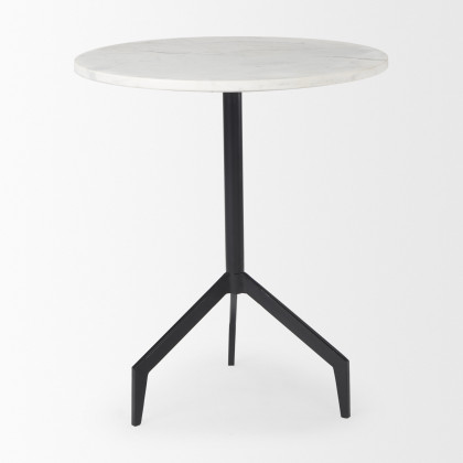 Mercana Serre Accent Table - Black, Metal