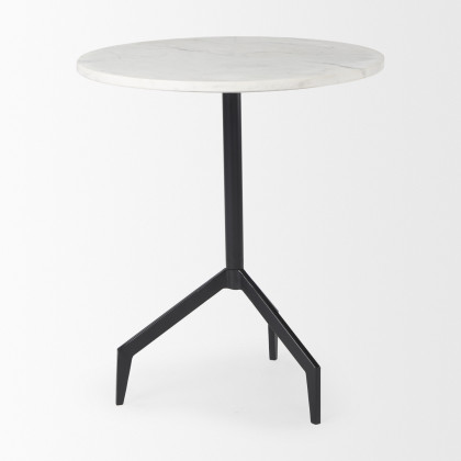 Mercana Serre Accent Table - Black, Metal