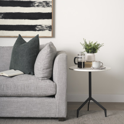 Mercana Serre Accent Table - Black, Metal