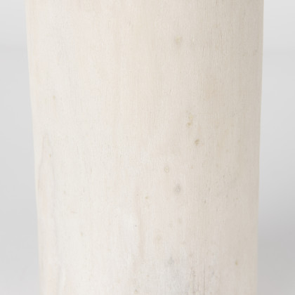 Mercana Knox Medium Object - White, Wood