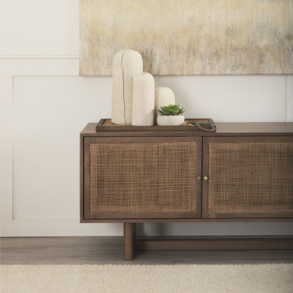 Mercana Knox Tall Object - White, Wood