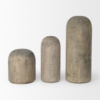 Mercana Knox Medium Object - Gray, Metal