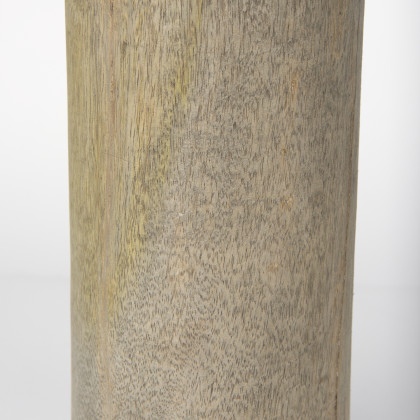 Mercana Knox Tall Object - Gray, Wood