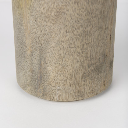 Mercana Knox Tall Object - Gray, Wood