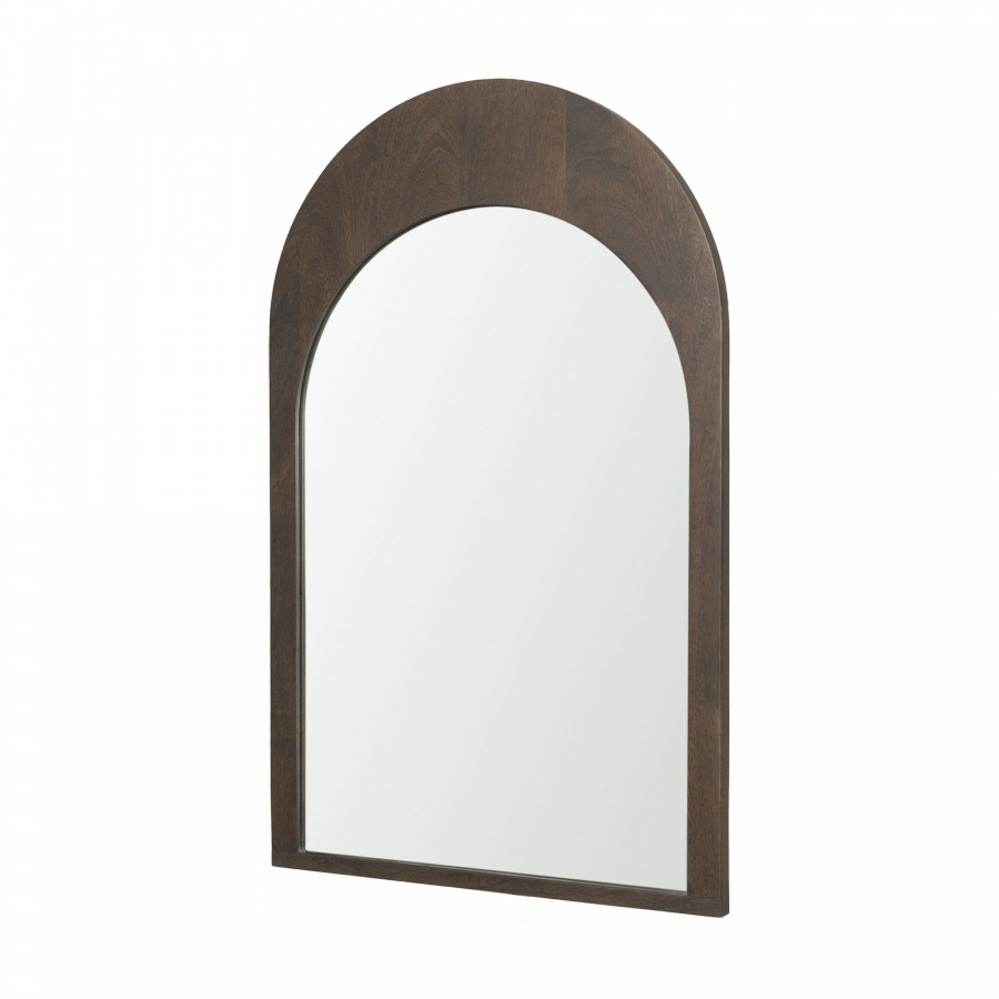 Mercana Celeste Arched Mirror - Dark Brown