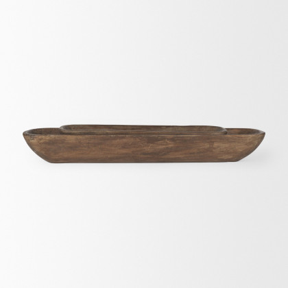Mercana Athena Reclaimed Wood Trays (Set of 2) - Brown