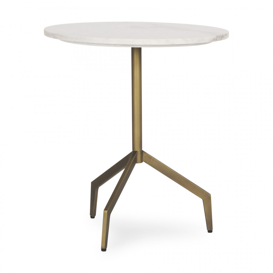 Mercana Serre Accent Table - Gold, Metal