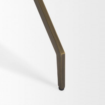Mercana Serre Accent Table - Gold, Metal