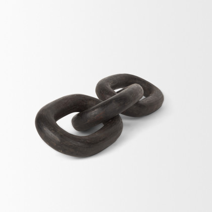 Mercana Tayla Chain Link - Black, Wood