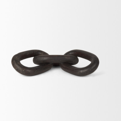 Mercana Tayla Chain Link - Black, Wood