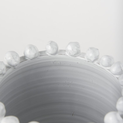 Mercana Basin Small Vase - White, Ceramic