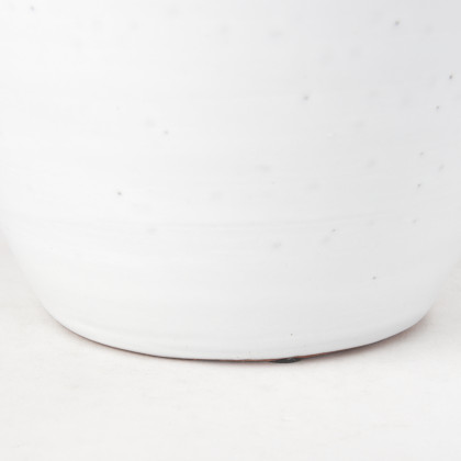 Mercana Basin Large Vase - White, Ceramic