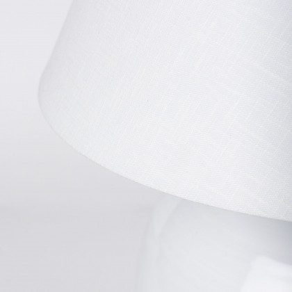 Mercana Mehdi Ceramic Table Lamp - White