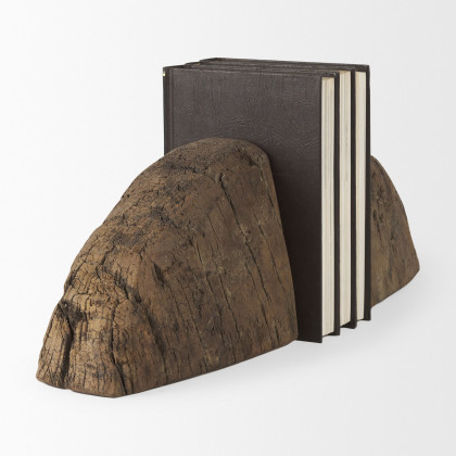 Mercana - Incana Handmade Reclaimed Wooden Bookends