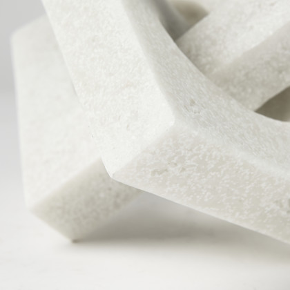 Mercana Linx Small Object - White, Resin